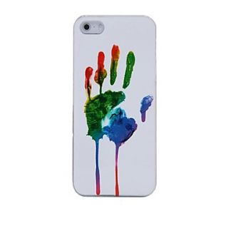 Hand Paint Pattern Plastic Back Case for iPhone 5/5S