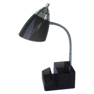 Room Essentials Task Lamp   Black (Includes CFL Bulb)