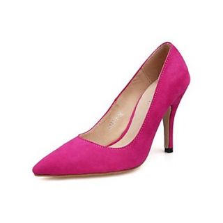 Suede Womens Stiletto Heel Pumps Heels Shoes(More Colors)