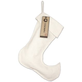 Canvas Large Jester Stocking natural