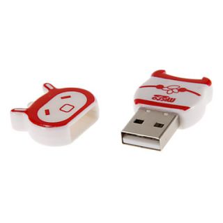 Mini USB Memory Card Reader (Red/Black/Blue)