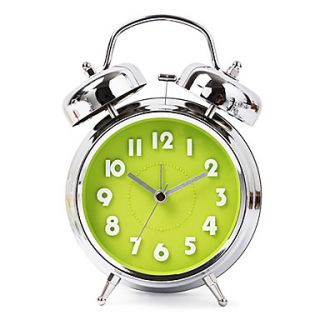 7H European Style Noiseless Metal Alarm Clock