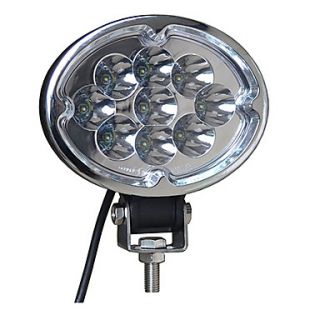 27W 3Wx9LEDs Cree Chip Round Super Duty High Powered LED Spot light