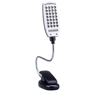 USB Bright Flexible Desk Light Lamp 28 LED with Clip for Laptop Computer