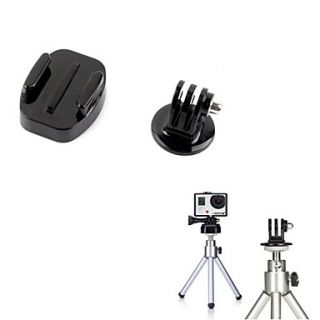 Newest Black Tripod Mount with Tripod Adapter for GoPro Hero 3 2
