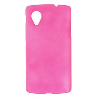 Simple Design Frosted Hard Case for LG NEXUS 5(Assorted Colors)