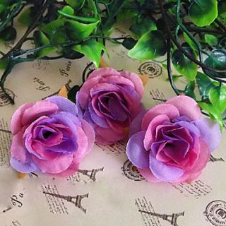 Two tone Artificial Rose   Set of 12 Flowers