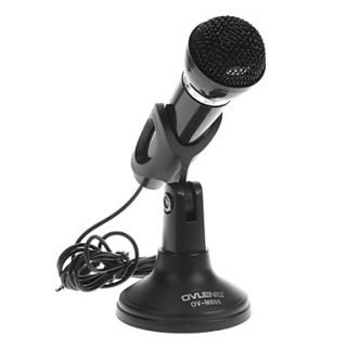 Microphone with Flexible Neck Design(Black)