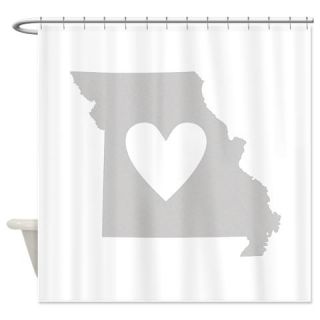  Heart Missouri Shower Curtain  Use code FREECART at Checkout