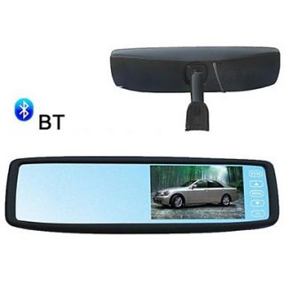 Hot 4.3inch Monitor Special Rear View mirror With Bluetooth.Bracket for Most Toyota/Nissan/Ford/Hyundai/Buick