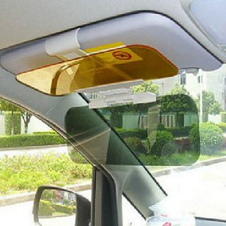 Car Day And Night Anti Glare Goggles Night Vision Driving Mirror Sun Visors