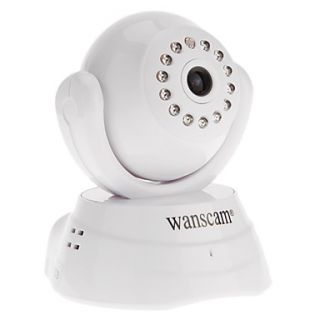 Wanscam   Wireless Two Way Audio Rotate Pan/Tilt Speed WiFi IP Camera(P2P, Support 32G TF card)
