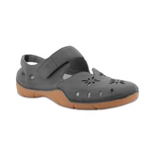 Propet Chickadee Womens Casual Leather Mary Janes, Black