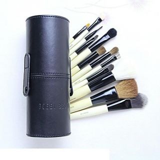 12Pcs Black High grade Professional Makeup Brush Set
