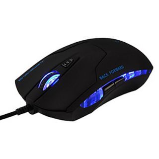 WORTLEY USB Wired 1600DPI Optical Programmable Gaming Mouse