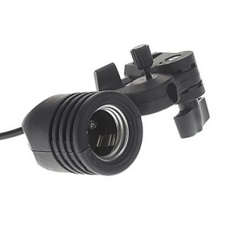 European Standard Lamp Socket (Black)