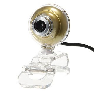 Bulb Shaped Desktop 8 Megapixel Webcam with Mic