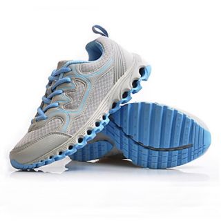 Unisex Blue Cushioning Nanotechnology Breathable Mesh Running And Tennis Shoes