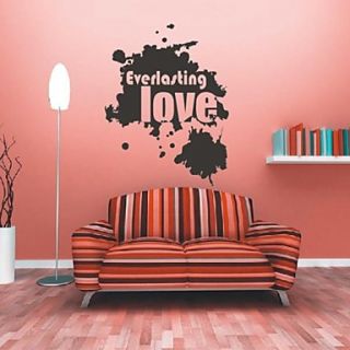 Words Quotes Love Romantic Adornment Wall Stickers