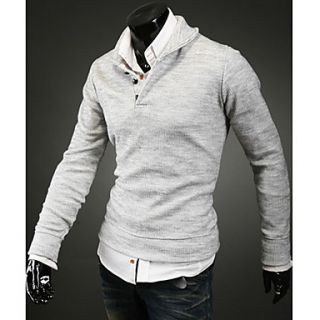 Aowofs Foreign Trade Clothes European Style Mens Long sleeve Knitwear