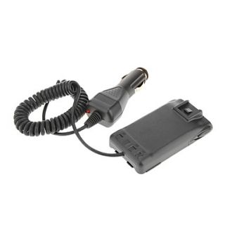 Quansheng TG UV2 Car Charger 1100mAh Battery Eliminator Adapter for Walkie Talkie