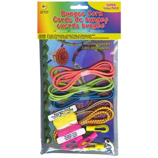 Bungee Cord Super Value Pack 5 Colors/pkg 15 Total assorted Neons