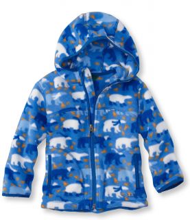 Infants And Toddlers Trail Model Fleece Hooded Jacket, Print Toddler