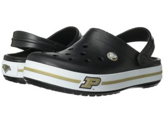 Crocs Crocband Collegiate Clogs Clog Shoes (Black)