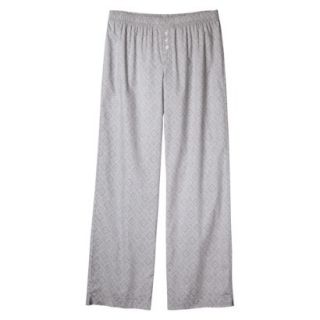 Gilligan & OMalley Womens Woven Sleep Pant With Extended Lengths   Grey Print