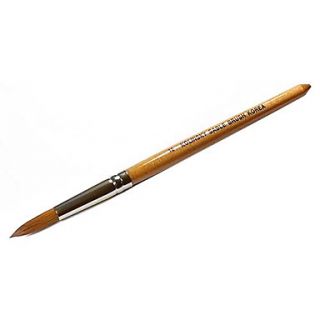 Large Size Nail Art Acrylic NO.12 Pen Brush Woohen Handle