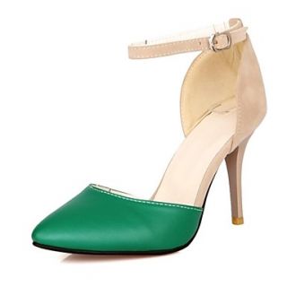 Faux Nubuck Leather Womens Top Quality Pointed Toe Pumps More Colors