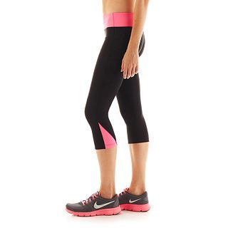 Xersion Fitted Capris, Pink, Womens