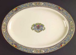 Lenox China Autumn (Newer, Gold Backstamp) 13 Oval Serving Platter, Fine China