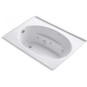 Kohler K 1112 FH 0 WINDWARD Windward 5 Whirlpool With Integral Flange and In Li