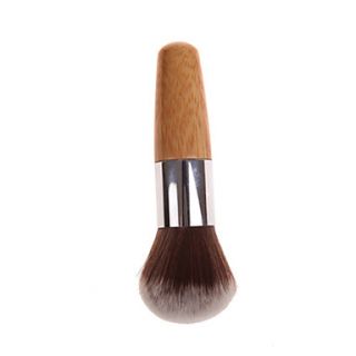 1PCS Pro Nylon Hair Nail Art Dusting Brush With Bamboo HandleRound Brush