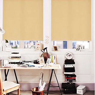 Pure Light Brown Embossed Roller Shade