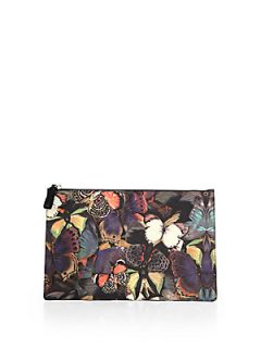 Valentino Butterfly Leather Pouch   Color