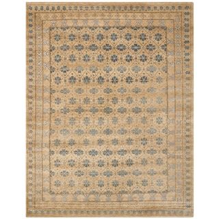 Safavieh Hand knotted Marrakech Beige/ Light Blue Wool Rug (8 X 10)