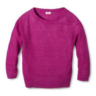 Mossimo Supply Co. Juniors Pullover Sweater   Fandango Pink XL(15 17)