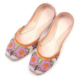 Stylish Womens Handmade Indian Style Belly Dance Shoes With Bead