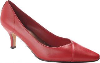 Womens Bella Vita Wow   Red Kidskin Mid Heel Shoes