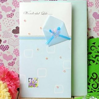 Wonderful LifeTir fold Greeting Card with Flower for Mothers Day