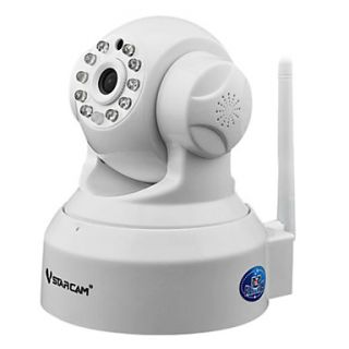 VSTARCAM T6836WTP P2P IP Network Camera w/ Wi Fi /Night Vision/ Microphone/TF White