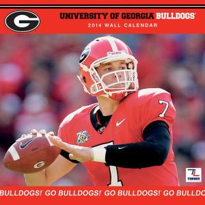 Georgia Bulldogs 2014 12x12 Team Wall Calendar