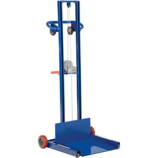 Vestil Low Profile Lite Load Lift with Hand Winch Operation, Model# LLPW 500 FW