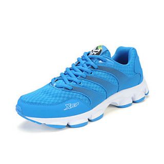 Xtep Mens Synthetic Leather Mesh Comfort Running Shoes