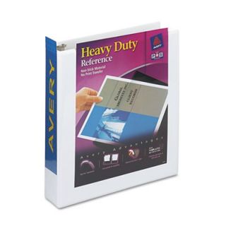 Avery Binder Heavy Duty NonStick View Binder w/One Touch Slant Rings, 11 x 8