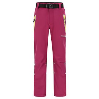 MAKINO Womens Windproof Insulated Fleece Soft Shell Trousers for Camping
