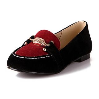 Leatherette Womens Flat Heel Comfort Loafers Shoes (More Colors)