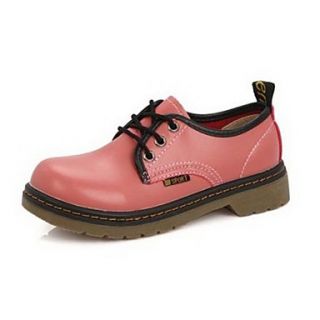 Leather Womens Flat Heel Comfort Oxfords Shoes(More Colors)